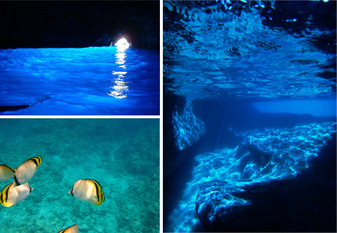 青の洞窟 イメージ