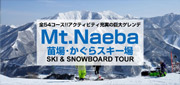 苗場スキー場・Mt.Naeba スキーツアー