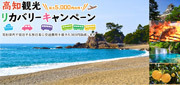 高知に泊まって最大5,000円割引!高知リカバリーキャンペーン