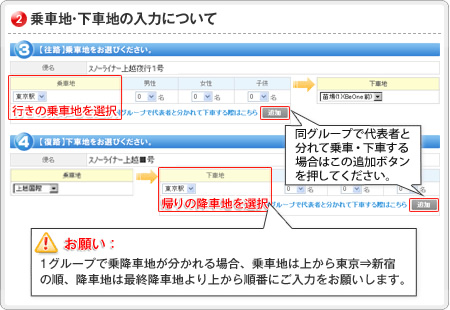 参加人数と部屋タイプ人数入力について