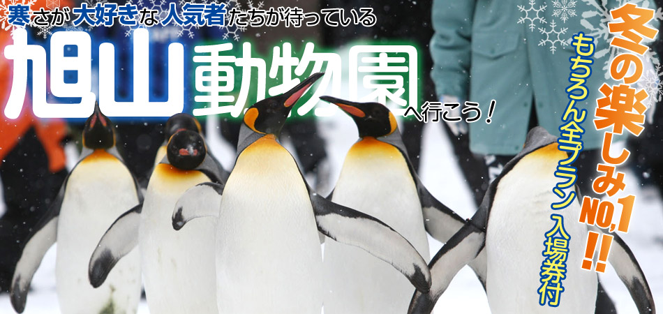 旭山動物園ツアー特集