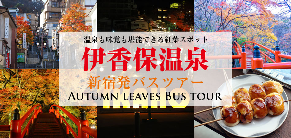 伊香保温泉の紅葉特集