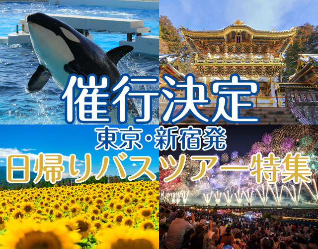 催行決定バスツアー特集