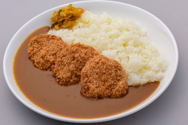 ヒレカツカレー