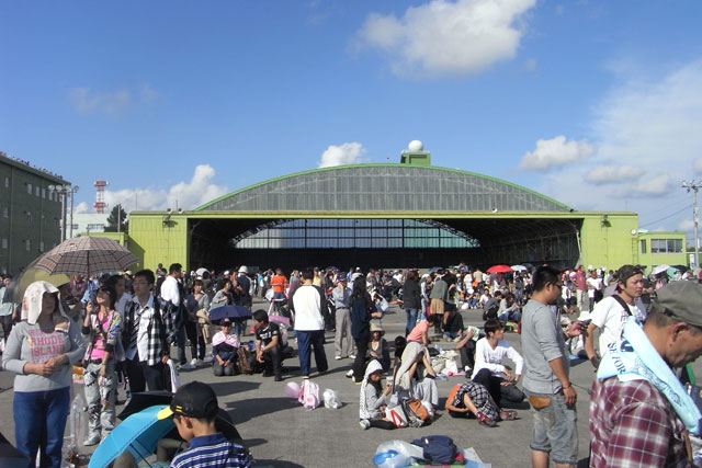 航空祭会場