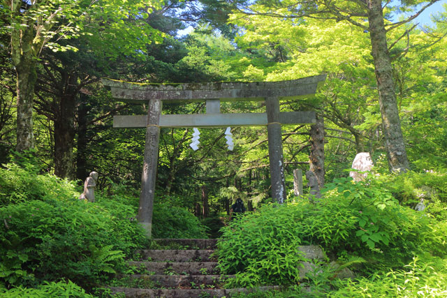 富士山吉田口馬返し