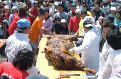 白老牛肉祭り