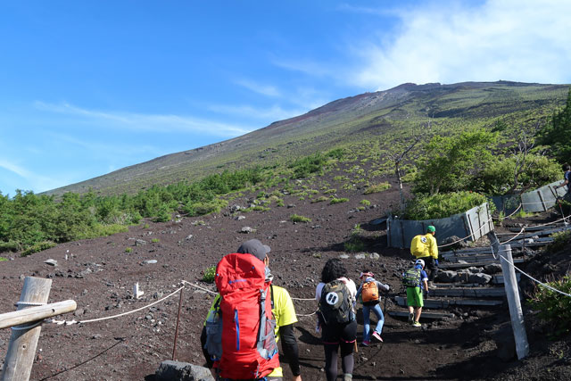 富士宮口ルート