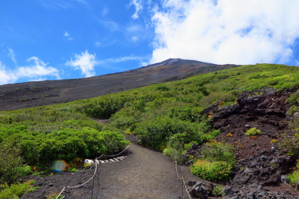 須走口ルート登山プラン