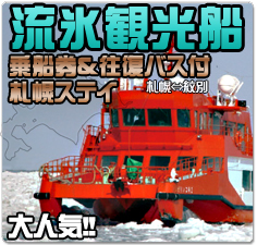 流氷ツアー特集 流氷砕氷船ガリンコ号III・おーろら号に乗ろう