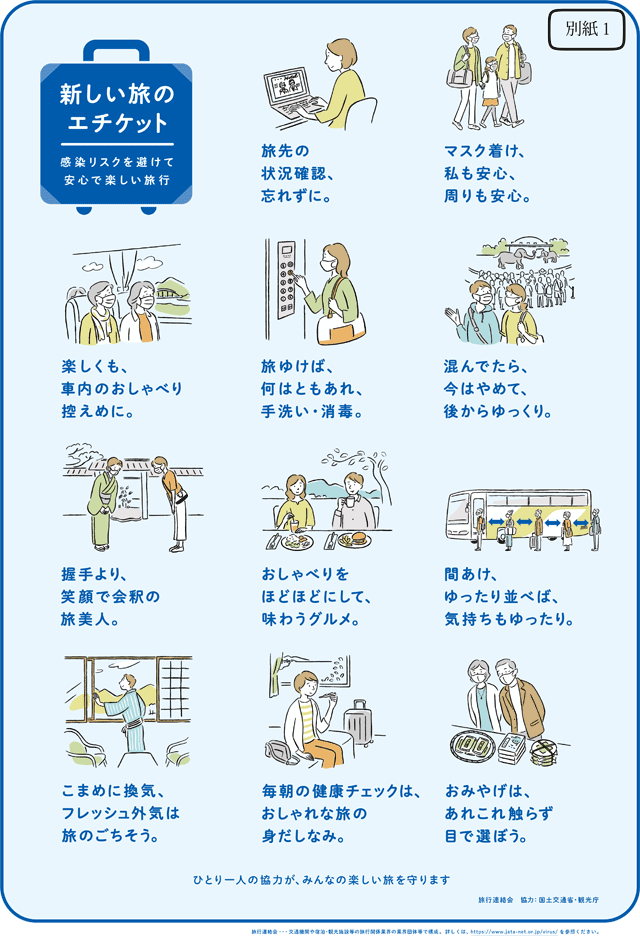 新しい旅のエチケット