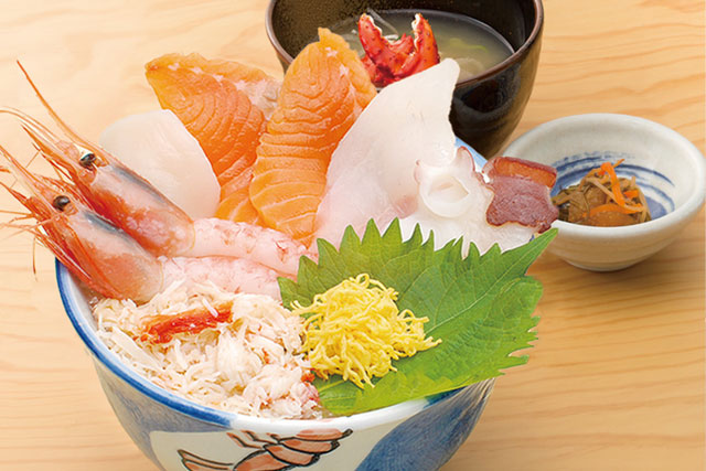 3種類から選べる海鮮定食1回付プラン